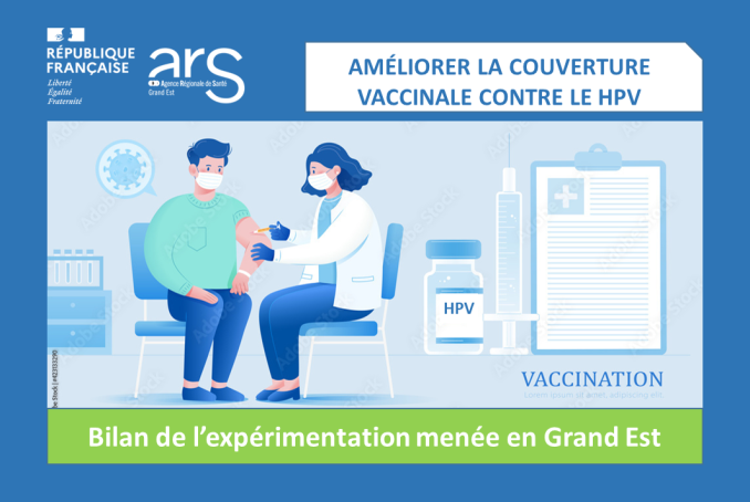 Illustration Expérimentation : amélioration de la couverture vaccination HPV en Grand Est