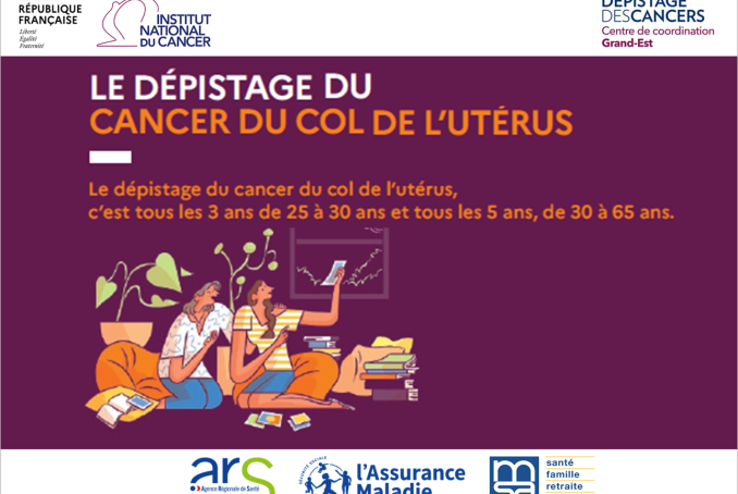 Dépistage organisé du cancer du col de l'utérus