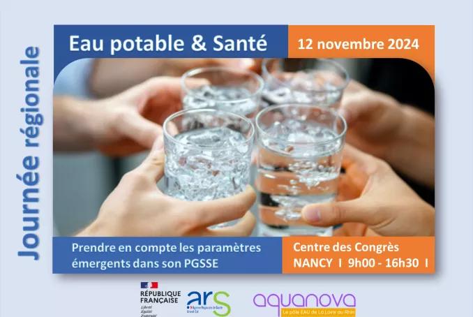 Journée régionale Eau potable et Santé NANCY 12.11.24