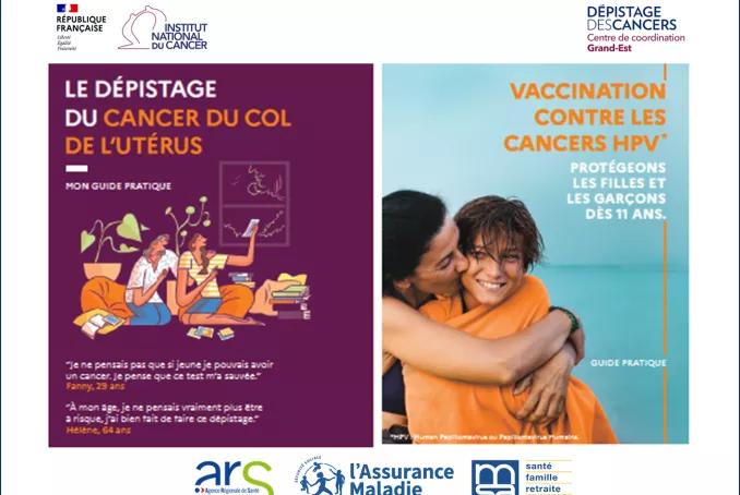 La prévention du cancer du col de l'utérus : le dépistage organisé et la vaccination anti-HPV en Grand Est