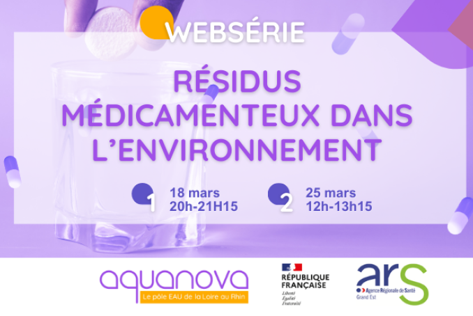 Websérie ARS-Aquanova I Résidus médicamenteux dans l'environnement I Mars 2025