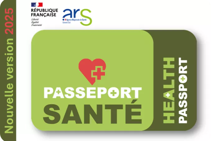 Passeport santé Migrants ARS Grand Est - Vignette bilingue