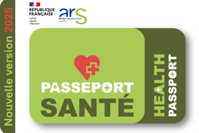 Passeport santé Migrants ARS Grand Est - Vignette bilingue 