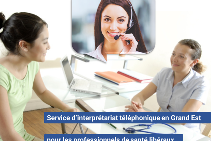 Vignette Service d’interprétariat téléphonique en Grand Est pour les professionnels de santé libéraux